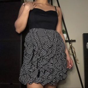 Navy blue party dress